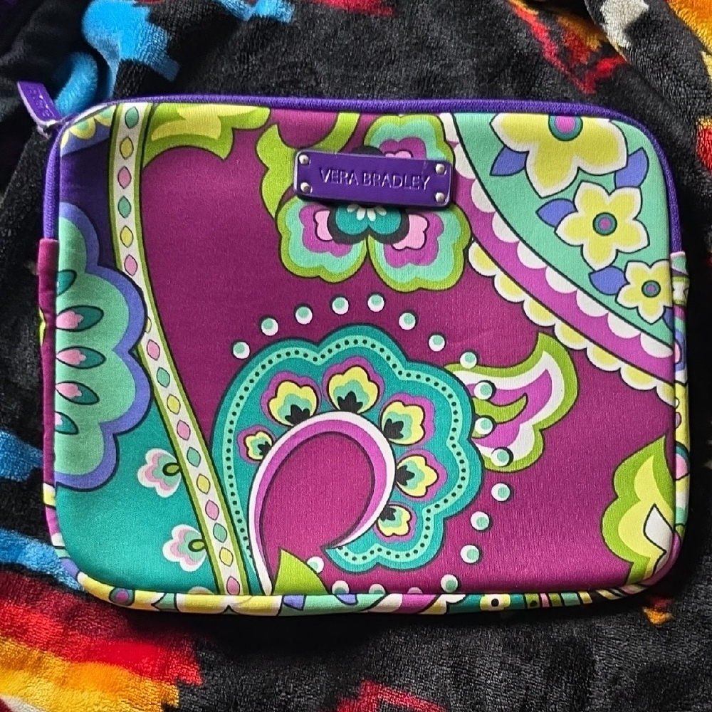 Vera Bradley Multicolor Paisley Tablet Sleeve